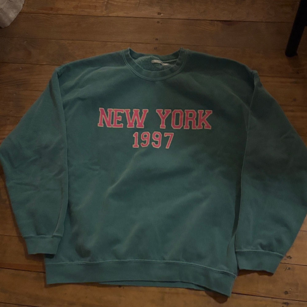 Green 'New York 1997' Sweatshirt